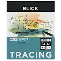 Blick Studio Tracing Paper Pad - 14" x 17", 50 Sheets