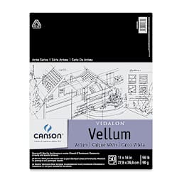 Canson Vidalon Vellum - 11" x 14", 50 Sheets