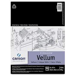 Canson Vidalon Vellum - 9" x 12, 50 Sheets