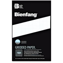 Bienfang Gridded Paper Pad - 4 x 4 Grid, 11" x 17", front cover