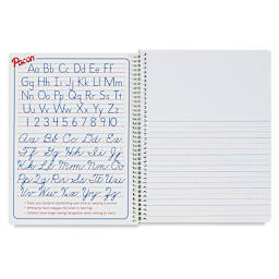 Pacon Primary Picture Story Journal - Inside front cover of 5/8" ruled Journal