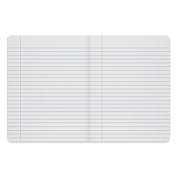 Roaring Spring Composition Notebook - 9-3/4" x 7-1/2", Ruled, Blue, open