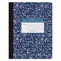 Roaring Spring Composition Notebook - 9-3/4" x 7-1/2", Ruled, Blue