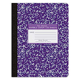 Roaring Spring Composition Notebook - 9-3/4" x 7-1/2", Ruled, Purple