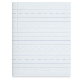 Primary Composition Notebooks - Sheet with one inch solid and dotted lines

