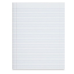 Primary Composition Notebooks - Sheet with 1/2 inch solid and dotted lines