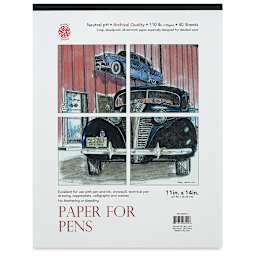 Pentalic Paper For Pens Pad - 11'' x 14'', 40 Sheets