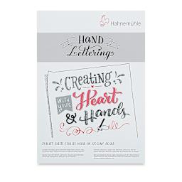 Hahnemühle Hand Lettering Pad - 8.27" x 11.69", 25 Sheets