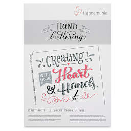 Hahnemühle Hand Lettering Pads - Front cover of Lettering pad
