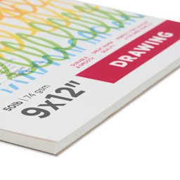 artPOP! Kids Drawing Pad - 9" x 12" (side view of the pad)