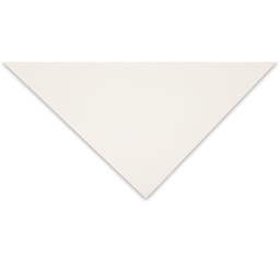 Grafix Dura-Bright Pad - 9" x 12", White - Close-up of corner to show color and texture