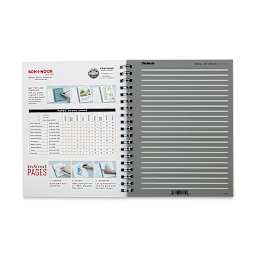 Koh-I-Noor Create Your Own Journal - Open showing line template page