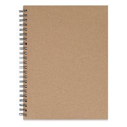 Pacon Ucreate All-In-One Journal - Journal open to sheet of drawing paper