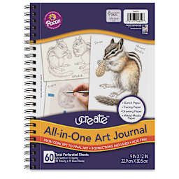 Pacon Ucreate All-In-One Journal - Front cover of Journal
