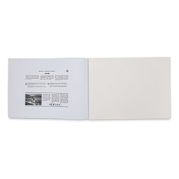 Fabriano 1264 Sketch Pad, 18" x 24", Glue Bound, 100 Sheets, Landscape, Open