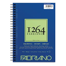 Fabriano 1264 Drawing Pad - 5-1/2" x 8-1/2", 50 Sheets