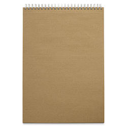 SMLT Arts Kraft Wirebound Sketch Pad - 8-1/4" x 11-3/4", 60 Sheets (example of paper)