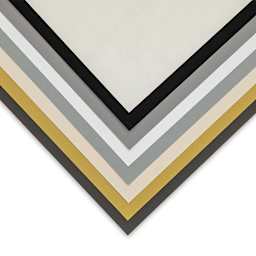 Strathmore 500 Series Charcoal Paper - Assorted Colors, 150 Sheets, 19" x 25" (corner close-up)