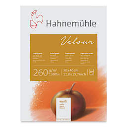 Hahnemuhle Velour Papers - 11-4/5" x 15-7/10", White, 10 Sheets