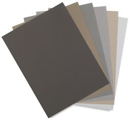 Gray Tone Mi-Teintes, 24 Sheet Pad  Inside of Pad