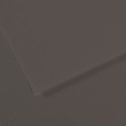 Canson Mi-Teintes Drawing Paper - 8-1/2" x 11", Charcoal Gray, Single Sheet