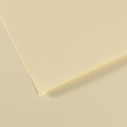 Canson Mi-Teintes Drawing Papers - 8-1/2" x 11", Pale Yellow, 25 Sheets