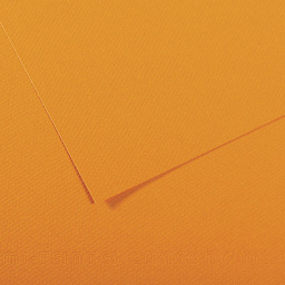 Canson Mi-Teintes Drawing Paper - 19" x 25", Cadmium Yellow, Single Sheet