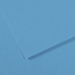 Canson Mi-Teintes Drawing Paper - 19" x 25", Turquoise, Single Sheet