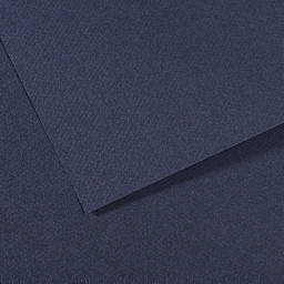 Canson Mi-Teintes Drawing Paper - 19" x 25", Indigo Blue, Single Sheet