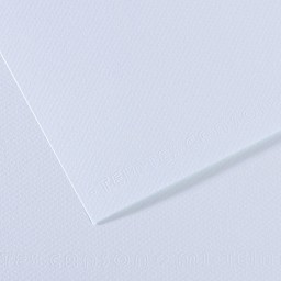 Canson Mi-Teintes Drawing Paper - 19" x 25", Azure, Single Sheet
