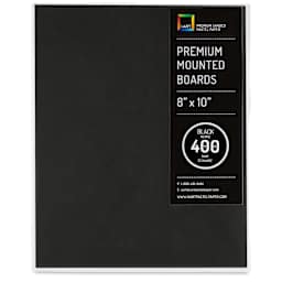 UArt Premium Sanded Pastel Paper Board - 8" x 10", Dark, 400 Grit