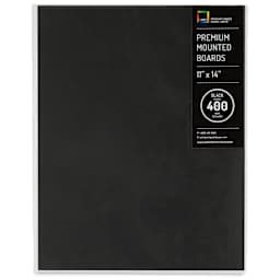 UArt Premium Sanded Pastel Paper Board - 11" x 14", Dark, 400 Grit