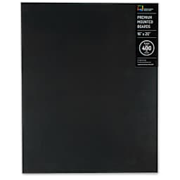 UArt Premium Sanded Pastel Paper Board - 16" x 20", Dark, 400 Grit
