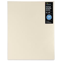 UArt Premium Sanded Pastel Paper Board - 16" x 20", Neutral, 500 Grit