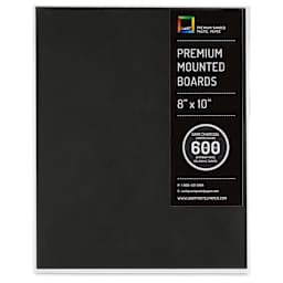 UArt Premium Sanded Pastel Paper Board - 8" x 10", Dark, 600 Grit
