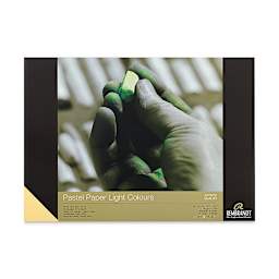 Rembrandt Soft Pastel Paper Pad - Front cover of Light Colors pad shown