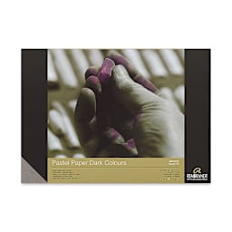 Rembrandt Soft Pastel Paper Pads - Cover of Dark Colors pad shown