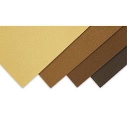 Sennelier La Carte Pastel Card - Assorted Earth Tones, 12" x 15-3/4", Pkg of 6 (close-up of paper)