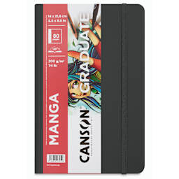 Canson Graduate Manga Book - 5-1/2" x 8-1/2", front cover