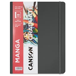 Canson Graduate Manga Book - 8-1/2" x 11", front of the cover