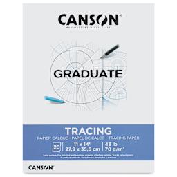 Canson Graduate Tracing Pad - 11" x 14", front cover