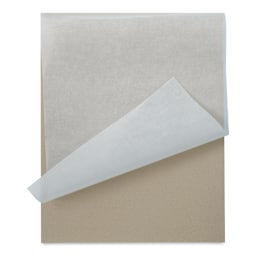 Clairefontaine Pastelgrain Paper Pad - 9-1/2" x 12", Palette No. 2, 12 Sheets with cyrstal paper interlayers