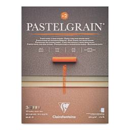 Clairefontaine Pastelgrain Paper Pad - 12" x 15-1/2", Palette No. 2, 12 Sheets