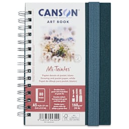 Canson Mi-Teintes Art Book - 40 Sheets, front of the pad