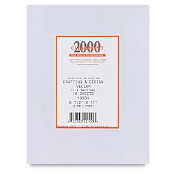 Clearprint Drafting Velllum - 8-1/2" x 11", 10 Sheets