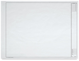 Clearprint Engineering Vellum - Front view of 18" x 24" sheet with Title block on right side