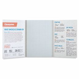 Clearprint Field Books - Single gridded book shown open