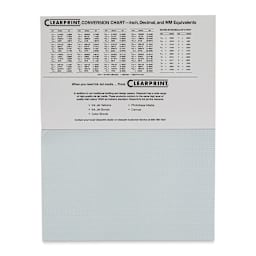 Clearprint Drafting and Design Fade-Out Vellum - 11" x 17", Isometric Grid, 50 Sheets