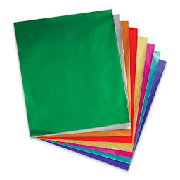 Hygloss Foil Papers - 8-1/2" x 10", Assorted, 24 Sheets