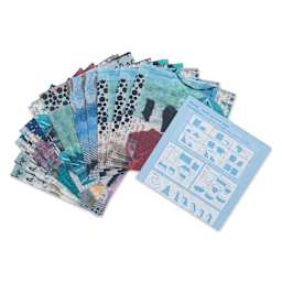 Yasutomo Karen Elaine Origami Paper Collage Pack - Composition, Pkg of 24, out of packaging